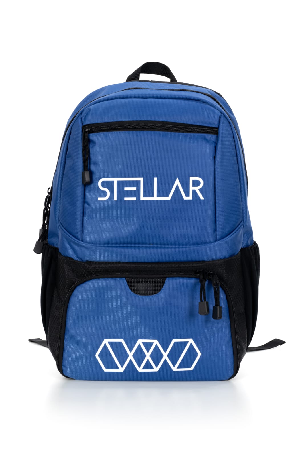 Squash Backpack - Blue and Black with Stellar logo