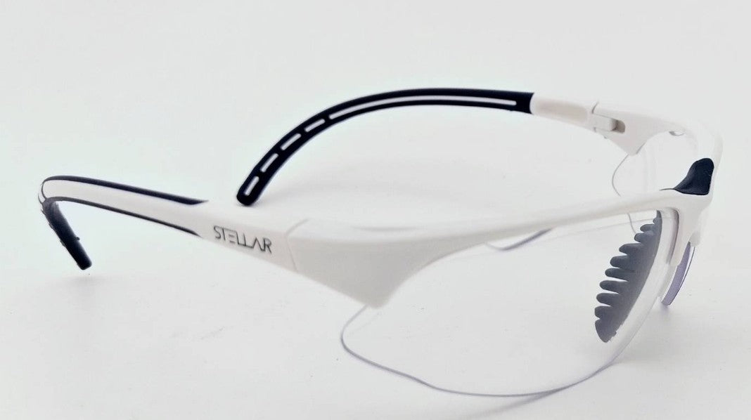 Stellar eyewear - White and Blue with pouch & strap
