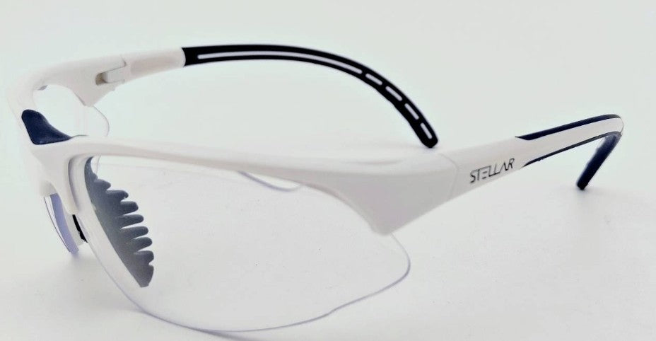 Stellar eyewear - White and Blue with pouch & strap